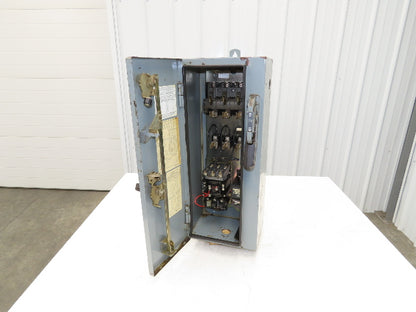 Allen-Bradley 512-BJB-6X-24 Combination Starter Fusible 600V 3PH 10HP 	120V Coil