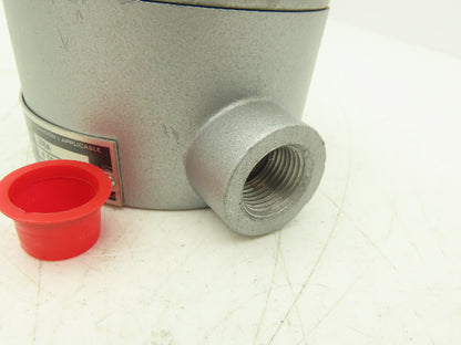 Devar 18-268A Pneumatic Air Pressure Transmitter 3/15psig 24vdc