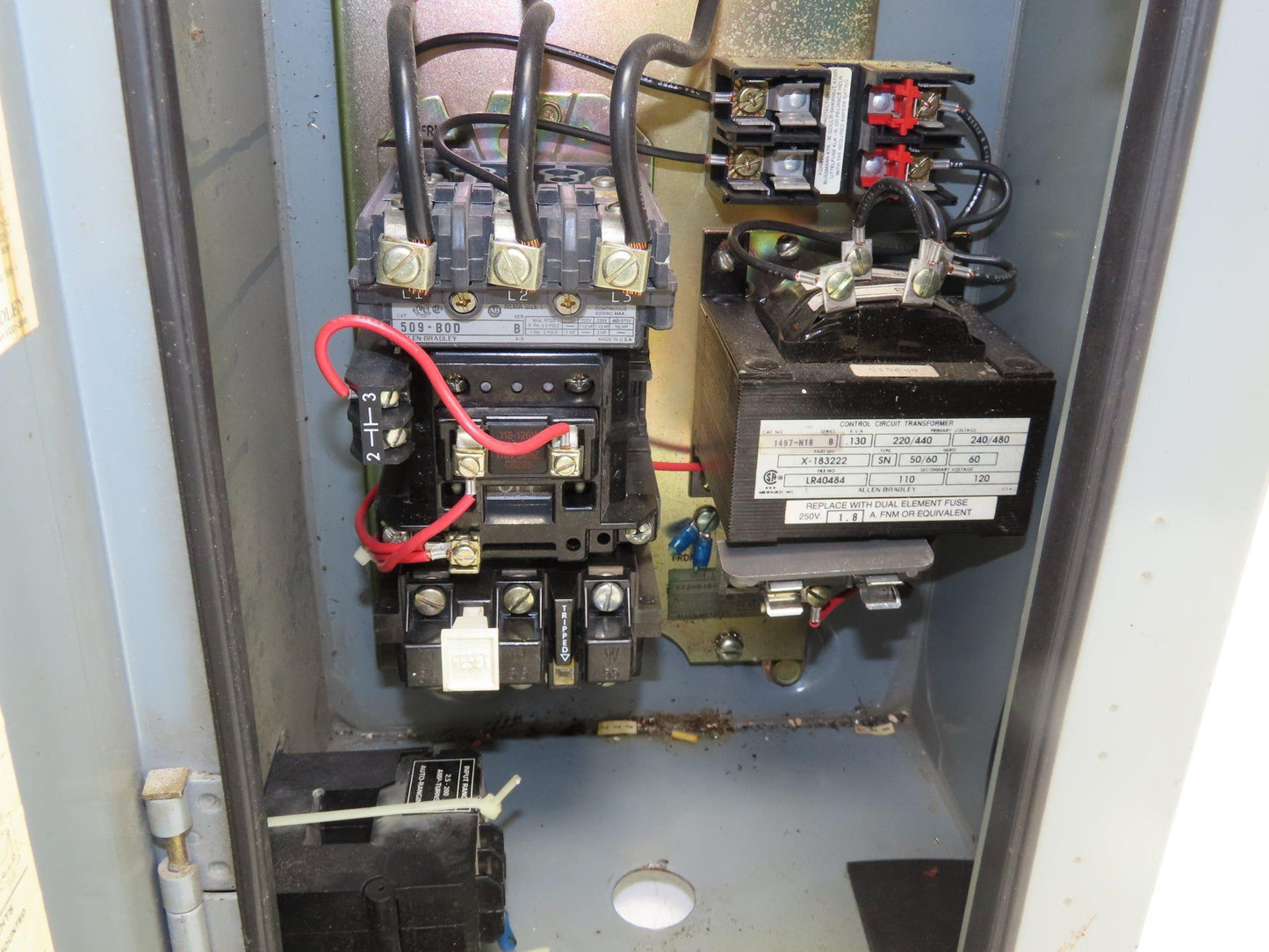 Allen-Bradley 512-BJB-6XP-24R Combination Starter Fusible 600V 3PH 10HP