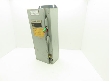 General Electric NP-161815-D Combination Motor Starter Fused 30 Amp 600VAC 10HP