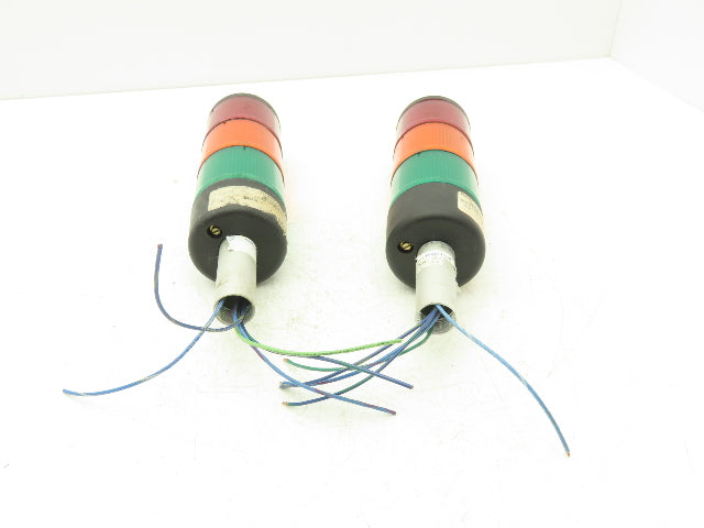 Telemecanique Stack Light Red/Amber/Green 24V Lot of 2