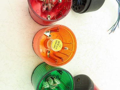 Telemecanique Stack Light Red/Amber/Green 24V Lot of 2