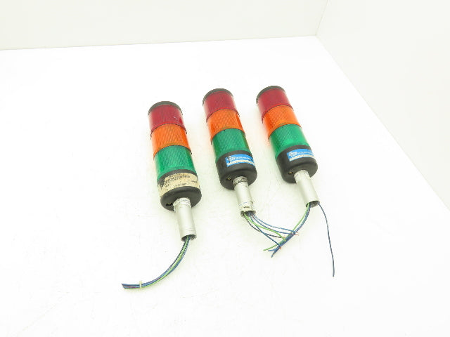 Telemecanique Stack Light Red/Amber/Green 24V Lot of 3
