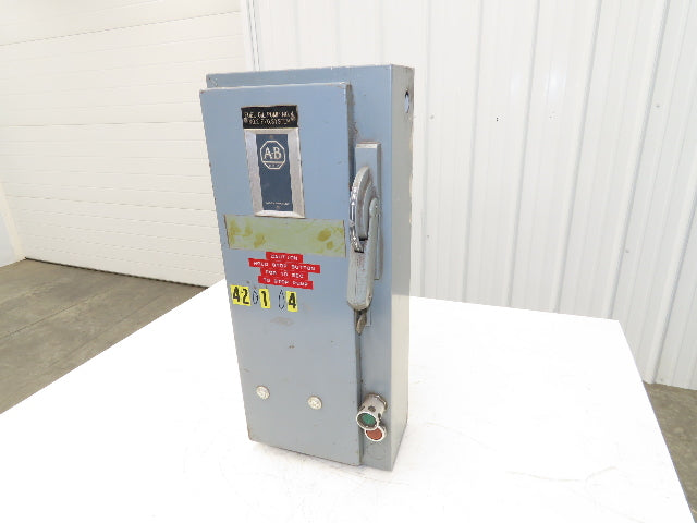 Allen-Bradley 712-AAB24 Combination Starter Fusible 600V 3PH 5HP 	120V Coil