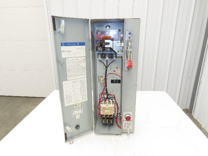 Westinghouse A204S0BAW7 Combination Starter Fusible 600V 3PH 5HP 240V Coil