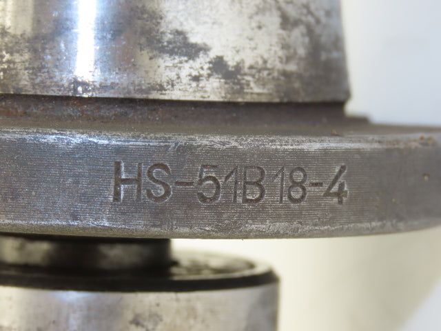 HS-51B18-4 Milling Machine Arbor 1"x 18" Keyed Shaft