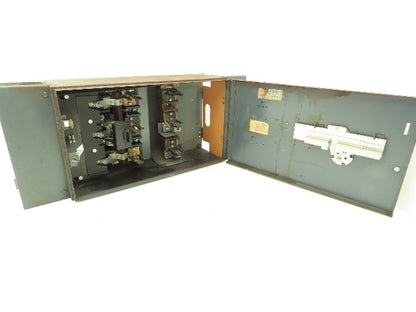 General Electric QMR364 Fusible Interrupter 60A 3Pole 600VAC 100HP