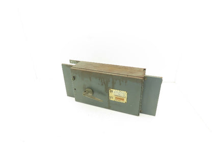 General Electric QMR364 Fusible Interrupter 60A 3Pole 600VAC 100HP