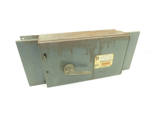 General Electric QMR364 Fusible Interrupter 60A 3Pole 600VAC 100HP