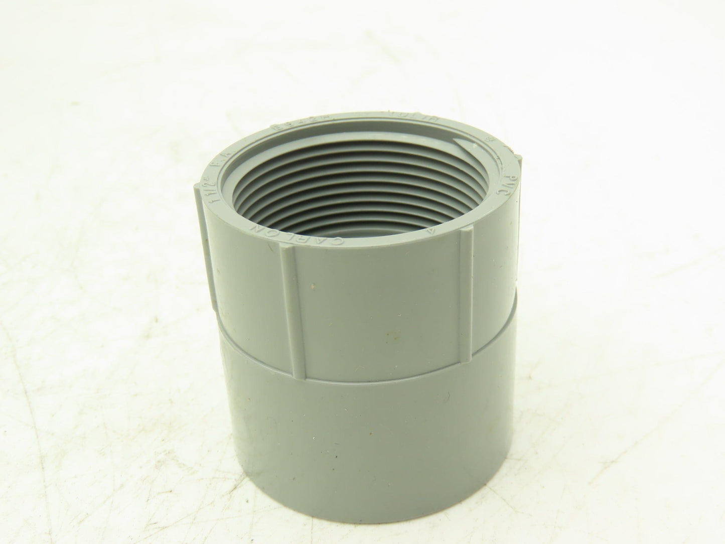 Carlon E942H PVC Female Conduit Adapter 1 1/2" Threaded Fitting Lot of 25