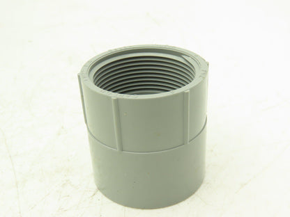 Carlon E942H PVC Female Conduit Adapter 1 1/2" Threaded Fitting Lot of 25