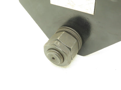 CM 633 1-Ton Plain Type Manual Push Trolley 3"-8" Flange 2000Lb