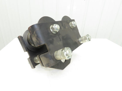 CM CBTP  3-Ton Plain Type Manual Push Trolley 3"-8.7" Flange 6000Lb