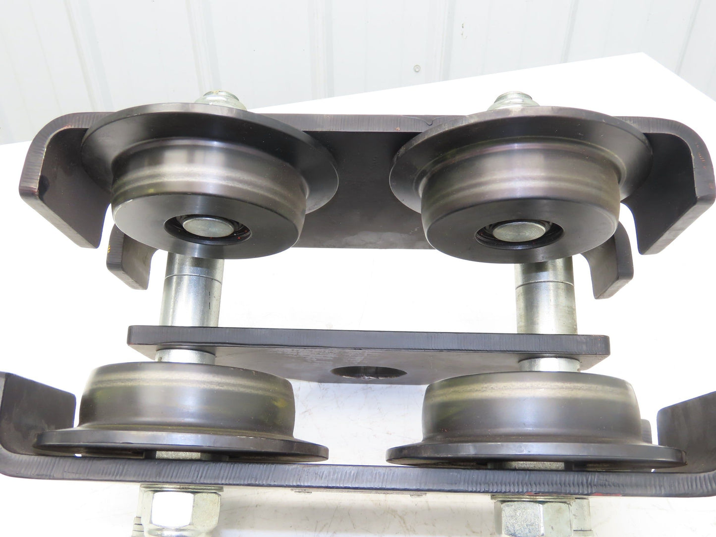 CM CBTP  3-Ton Plain Type Manual Push Trolley 3"-8.7" Flange 6000Lb