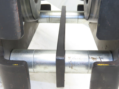 CM CBTP  3-Ton Plain Type Manual Push Trolley 3"-8.7" Flange 6000Lb