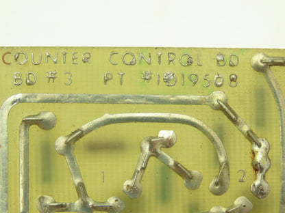 MGD 1D19508 Counter Control Card BD