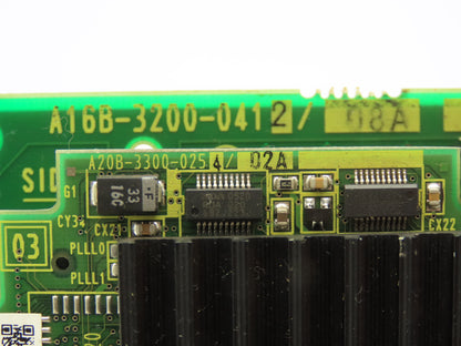 Fanuc A16B-3200-0412/ 08A Main Board Slot Card With SRAM CPU Servo Cards