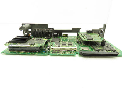 Fanuc A16B-3200-0412/ 08A Main Board Slot Card With SRAM CPU Servo Cards