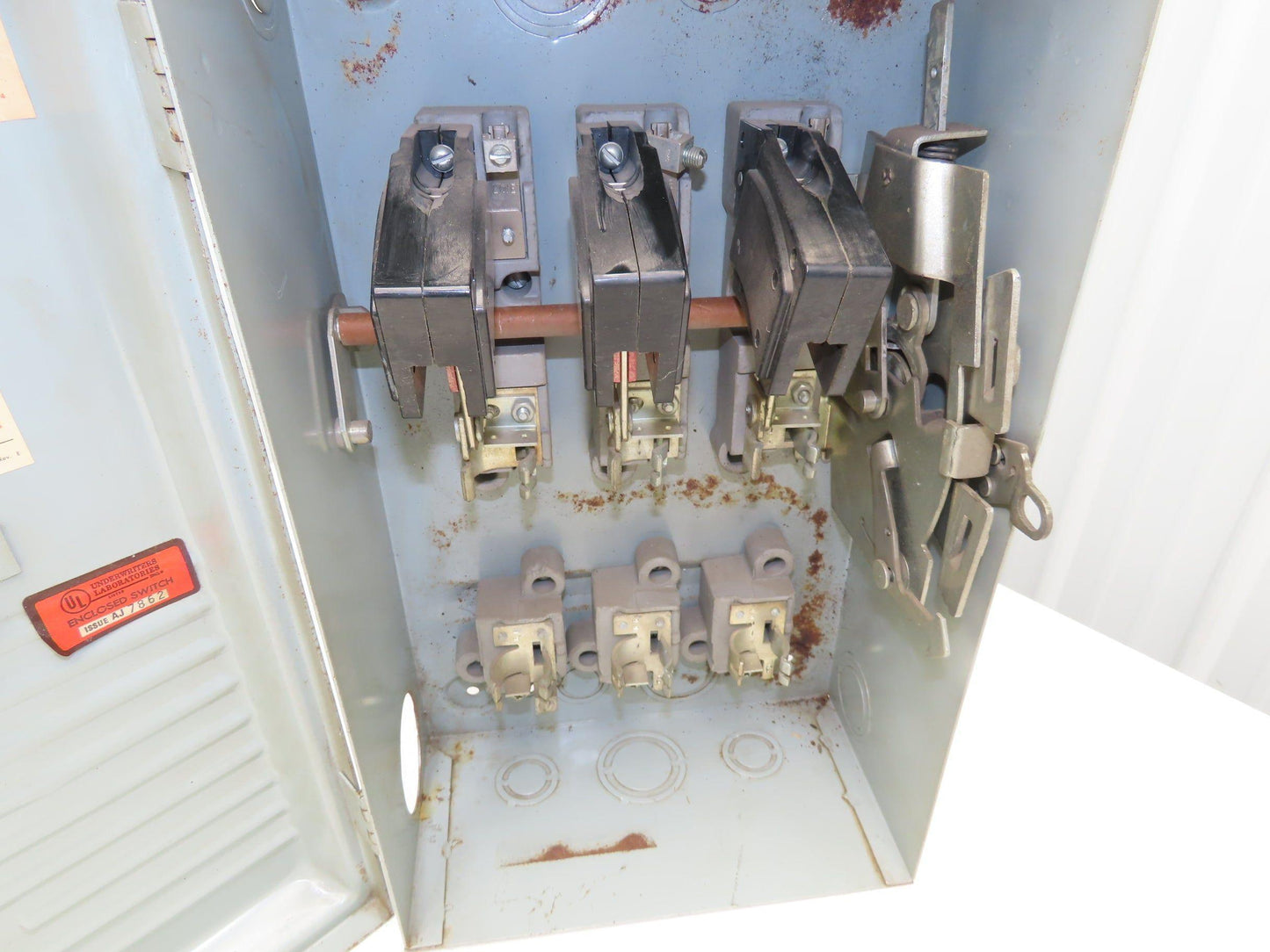 FPE 1636R Safety Disconnect Switch 60A 600VAC 50HP 3Ph Fused