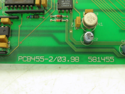 Rofin-Sinar PCB455-2/03.98 Laser Control Board
