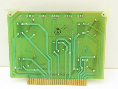 Rockwell-Goss 1D36215 Sequence Relay Board Card Rev A