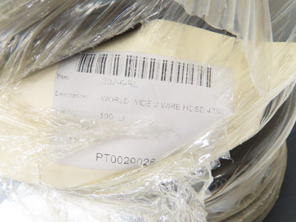 Parker 302-6-RL 3/8" Hydraulic Hose 4750psi Steel Braid 100' Spool