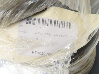 Parker 302-6-RL 3/8" Hydraulic Hose 4750psi Steel Braid 100' Spool