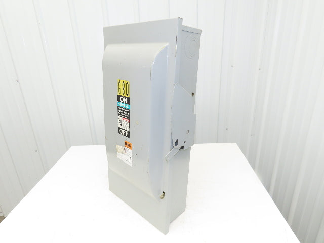 Siemens GF324N Safety Switch Disconnect Fused Stainless Steel 200A 240VAC 60HP