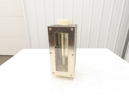 King Instruments 73117440103W Flow Meter 125psi Stainless 2" NPT 0-140gpm