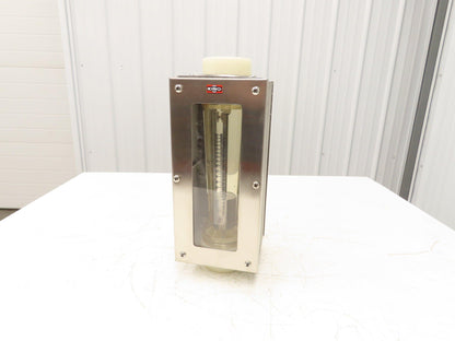 King Instruments 73117440103W Flow Meter 125psi Stainless 2" NPT 0-140gpm