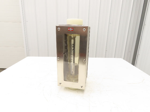 King Instruments 73117440103W Flow Meter 125psi Stainless 2" NPT 0-140gpm