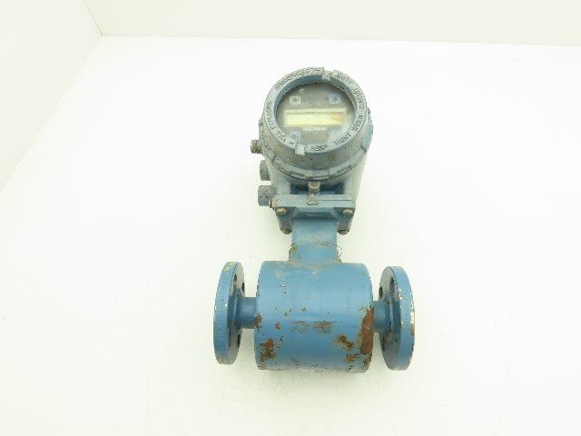 Rosemount 8705ASA010S1W0E5Q4B3 1" Flow Tube Meter Transmitter 8732EST1A1E5DA1M4