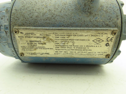Rosemount 8705ASA010S1W0E5Q4B3 1" Flow Tube Meter Transmitter 8732EST1A1E5DA1M4