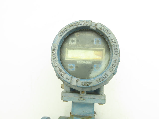 Rosemount 8705ASA010S1W0E5Q4B3 1" Flow Tube Meter Transmitter 8732EST1A1E5DA1M4