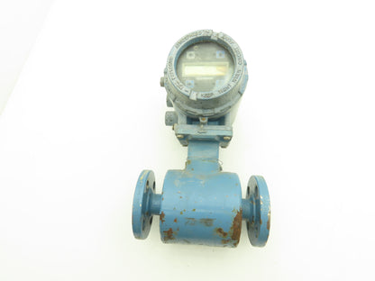 Rosemount 8705ASA010S1W0E5Q4B3 1" Flow Tube Meter Transmitter 8732EST1A1E5DA1M4