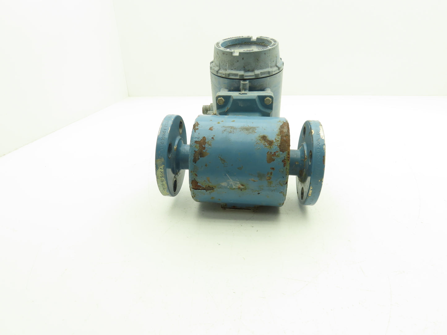 Rosemount 8705ASA010S1W0E5Q4B3 1" Flow Tube Meter Transmitter 8732EST1A1E5DA1M4