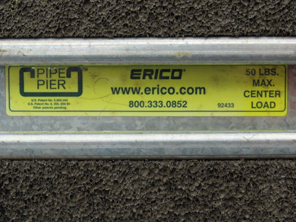 Erico PP50H4 Rooftop Pipe Support Conduit Mounting Pier 10.5x4x4" 50lb Lot of 4