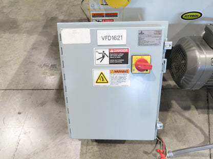 Hytrol BPC 43"x 65' Slider Bed Conveyor 41" Belt 7.5Hp 3PH Center Drive 170fpm