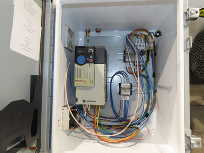 Hytrol BPC 43"x 65' Slider Bed Conveyor 41" Belt 7.5Hp 3PH Center Drive 170fpm