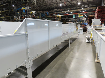 Hytrol BPC 43"x 65' Slider Bed Conveyor 41" Belt 7.5Hp 3PH Center Drive 170fpm