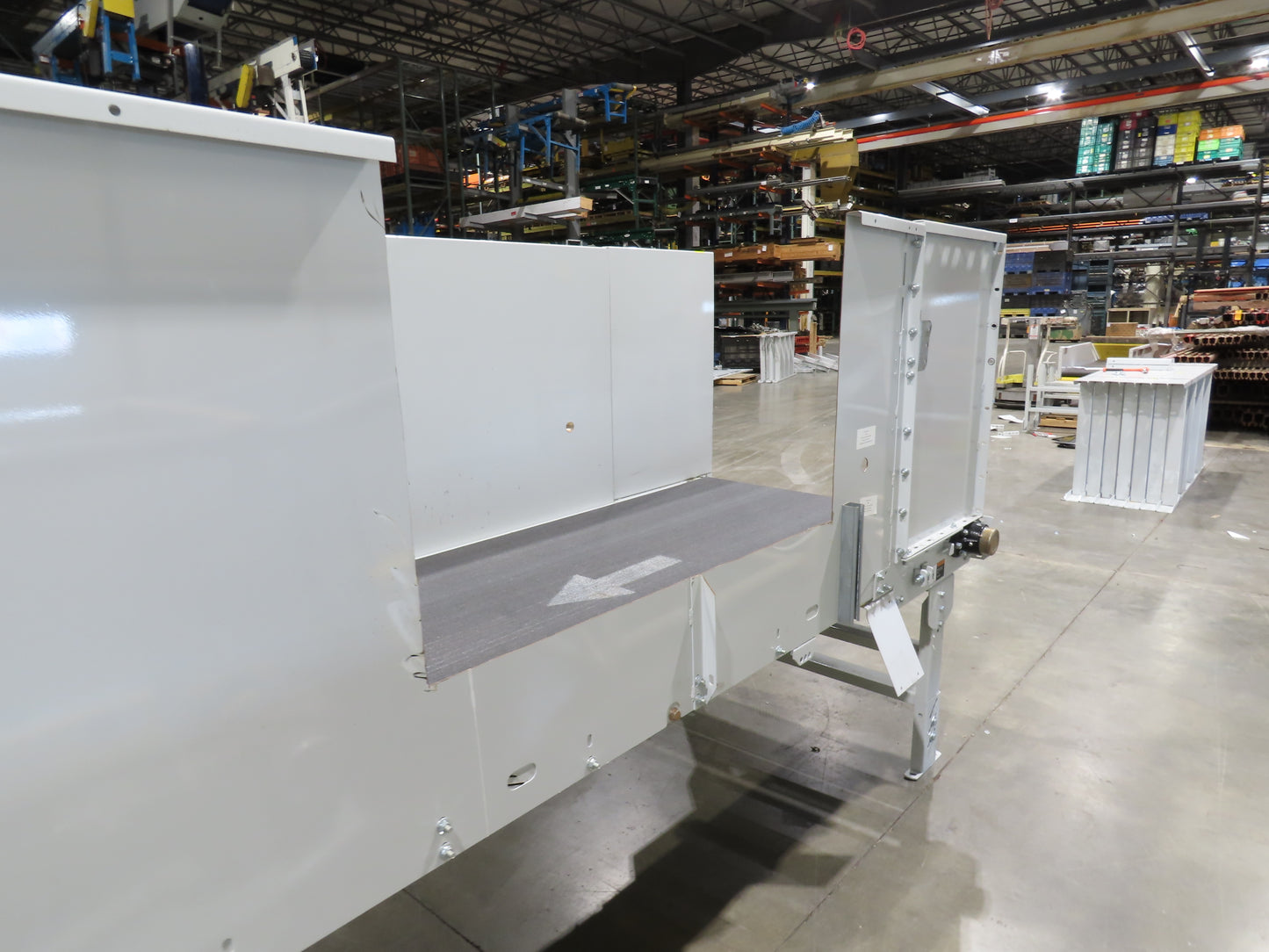 Hytrol BPC 43"x 65' Slider Bed Conveyor 41" Belt 7.5Hp 3PH Center Drive 170fpm