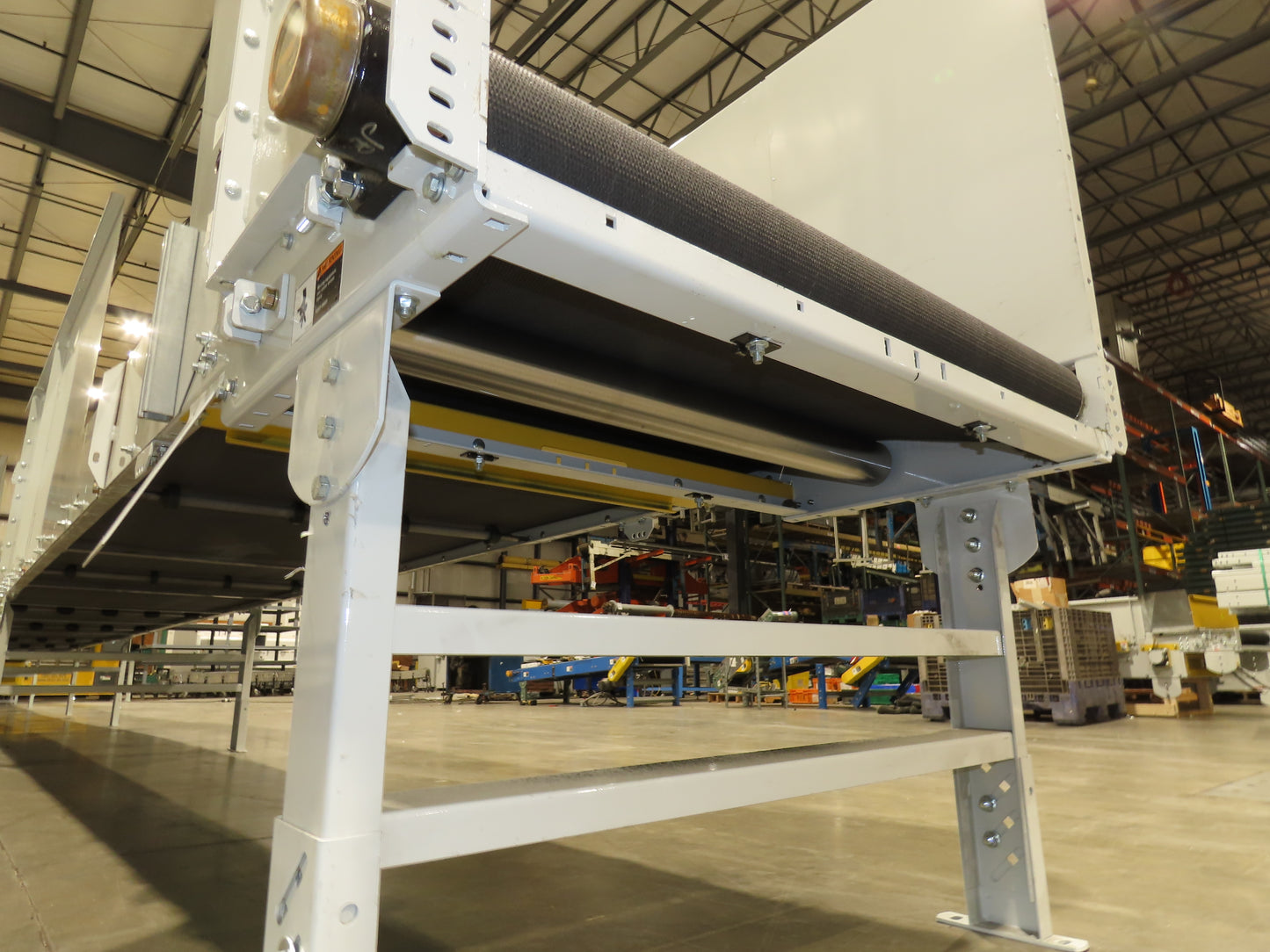 Hytrol BPC 43"x 65' Slider Bed Conveyor 41" Belt 7.5Hp 3PH Center Drive 170fpm