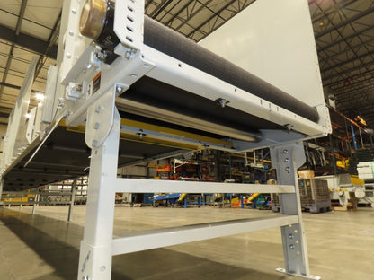 Hytrol BPC 43"x 65' Slider Bed Conveyor 41" Belt 7.5Hp 3PH Center Drive 170fpm