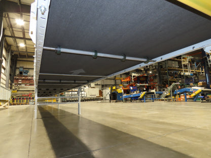 Hytrol BPC 43"x 65' Slider Bed Conveyor 41" Belt 7.5Hp 3PH Center Drive 170fpm