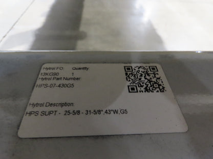 Hytrol BPC 43"x 65' Slider Bed Conveyor 41" Belt 7.5Hp 3PH Center Drive 170fpm