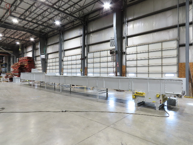 Hytrol BPC 43"x 65' Slider Bed Conveyor 41" Belt 7.5Hp 3PH Center Drive 170fpm