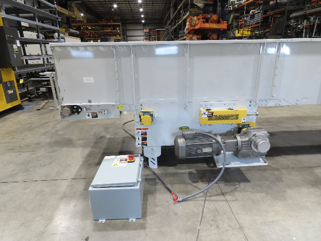 Hytrol BPC 43"x 65' Slider Bed Conveyor 41" Belt 7.5Hp 3PH Center Drive 170fpm