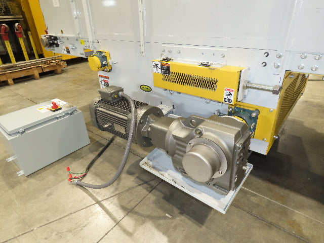 Hytrol BPC 43"x 65' Slider Bed Conveyor 41" Belt 7.5Hp 3PH Center Drive 170fpm