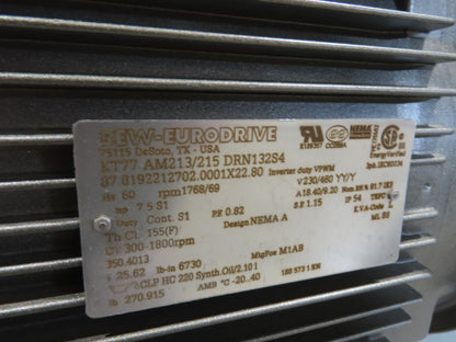 Hytrol BPC 43"x 65' Slider Bed Conveyor 41" Belt 7.5Hp 3PH Center Drive 170fpm