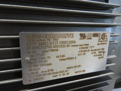 Hytrol BPC 43"x 65' Slider Bed Conveyor 41" Belt 7.5Hp 3PH Center Drive 170fpm